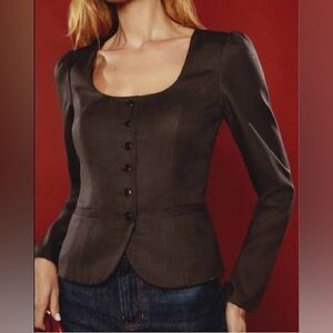 Reformation NWT Prima Top Espresso Size 4